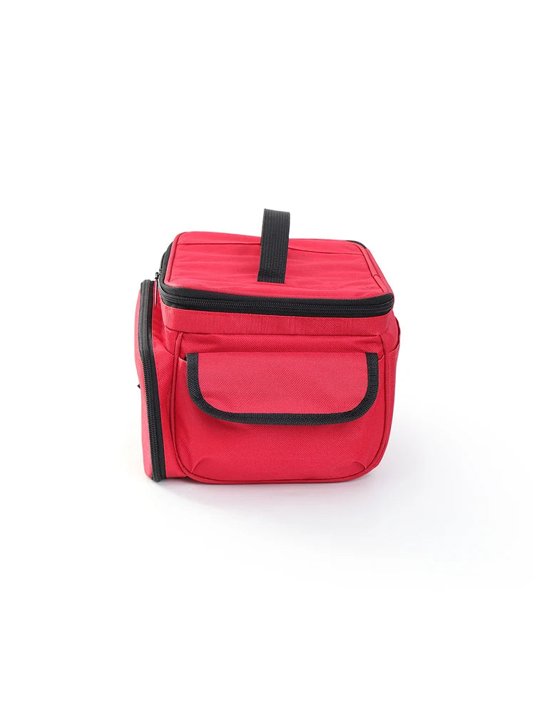 High-Capacity Portable First Aid Kit, Travel Medicine And Medication Storage Bag Oxford Cloth Organizer Box Emergency Survival