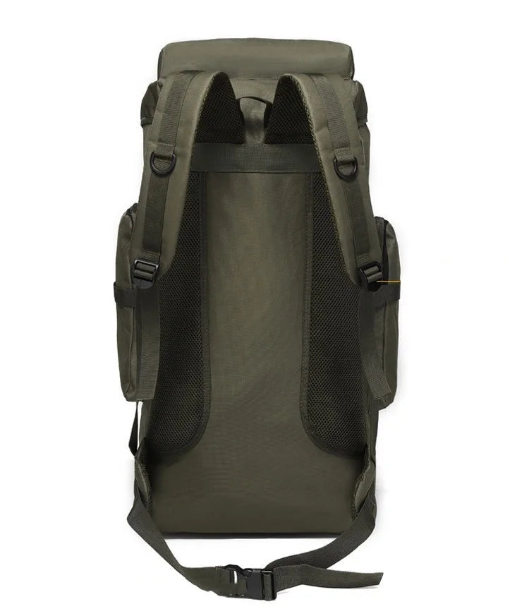 56/75L Oversize Tactical Backpacks For Man Hiking Outdoor Survival Bags 3P Assault Pack EDC Molle Pack For Trekking Hunting Bag
