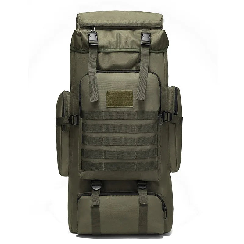 56/75L Oversize Tactical Backpacks For Man Hiking Outdoor Survival Bags 3P Assault Pack EDC Molle Pack For Trekking Hunting Bag