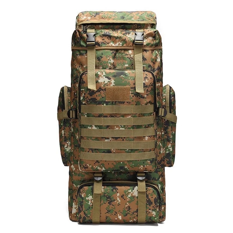 56/75L Oversize Tactical Backpacks For Man Hiking Outdoor Survival Bags 3P Assault Pack EDC Molle Pack For Trekking Hunting Bag