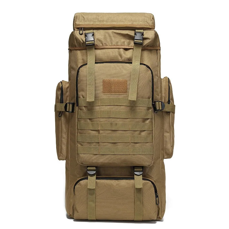 56/75L Oversize Tactical Backpacks For Man Hiking Outdoor Survival Bags 3P Assault Pack EDC Molle Pack For Trekking Hunting Bag