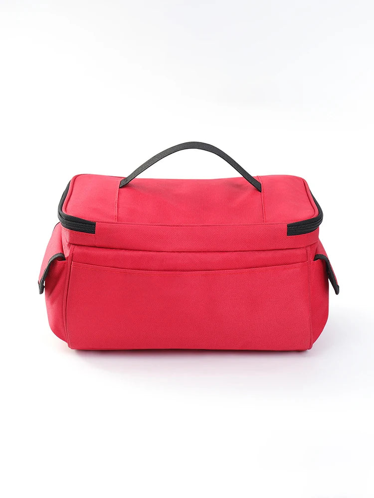 High-Capacity Portable First Aid Kit, Travel Medicine And Medication Storage Bag Oxford Cloth Organizer Box Emergency Survival