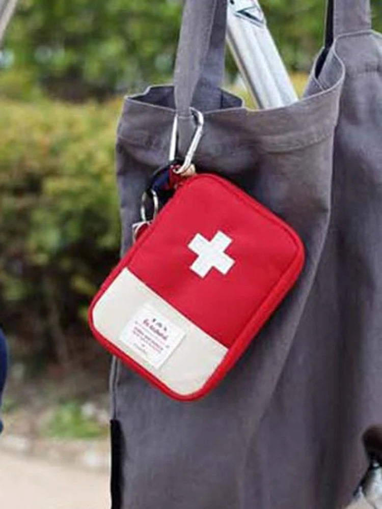 High-Capacity Portable First Aid Kit, Travel Medicine And Medication Storage Bag Oxford Cloth Organizer Box Emergency Survival